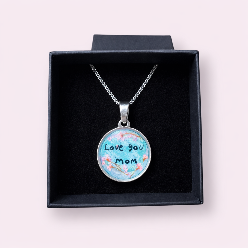 Round and Oval closed back pendant