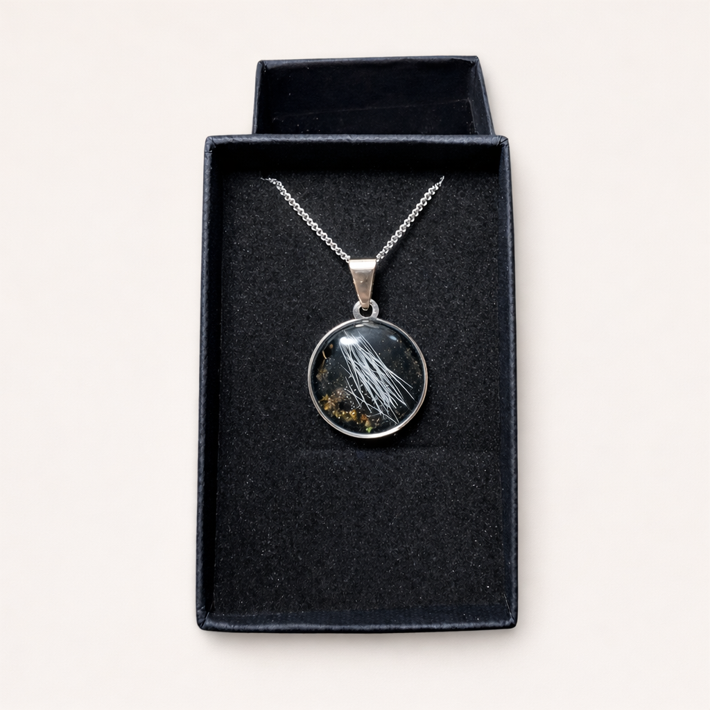 Round and Oval closed back pendant