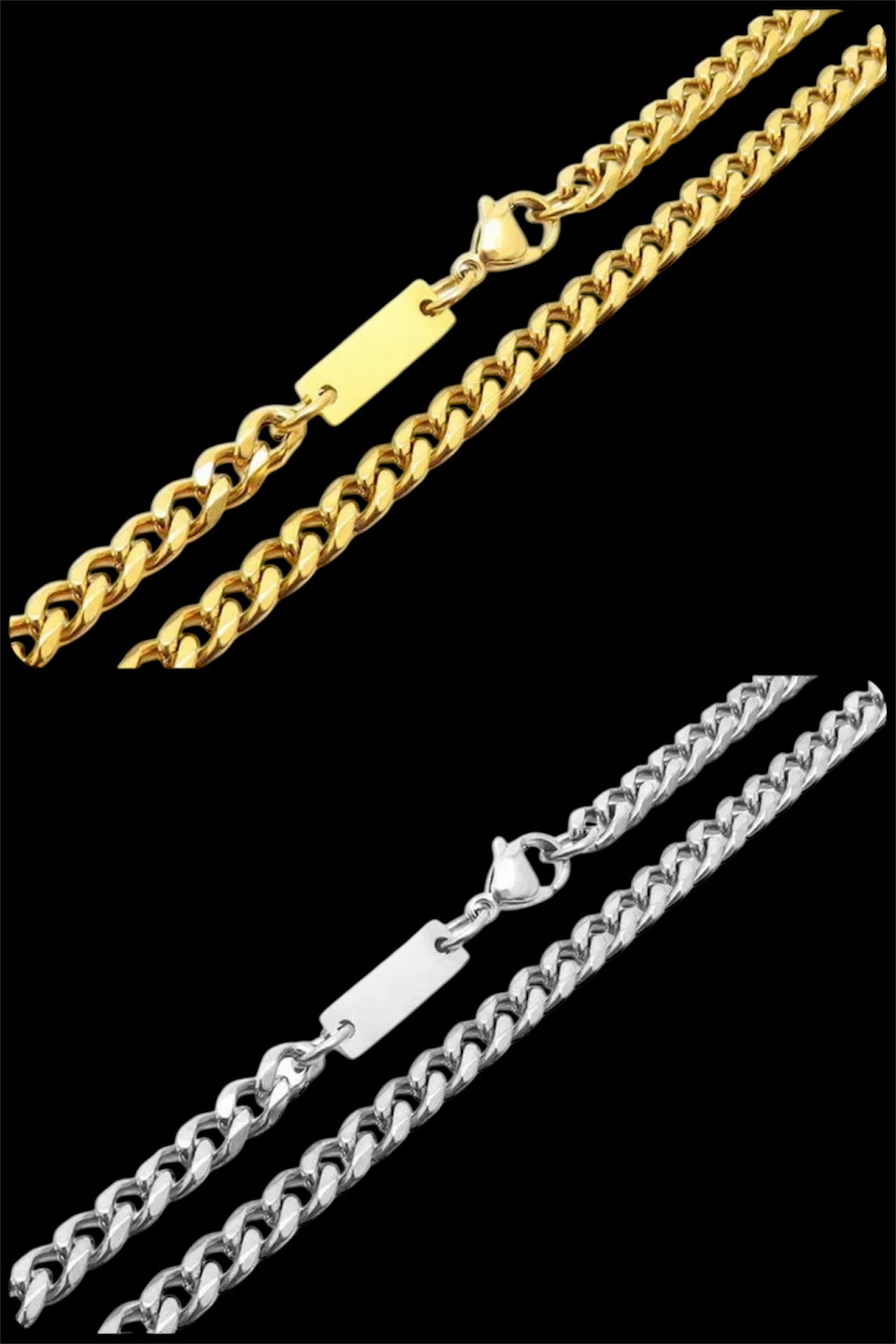 ID Tag Necklace or Bracelet