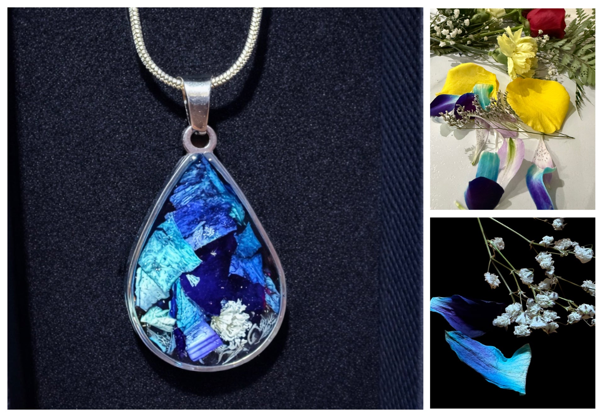 Open Back Teardrop Pendant