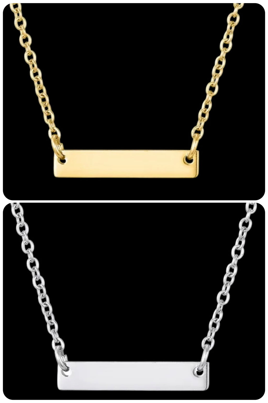 Minimalist Bar Necklace