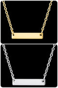 Minimalist Bar Necklace