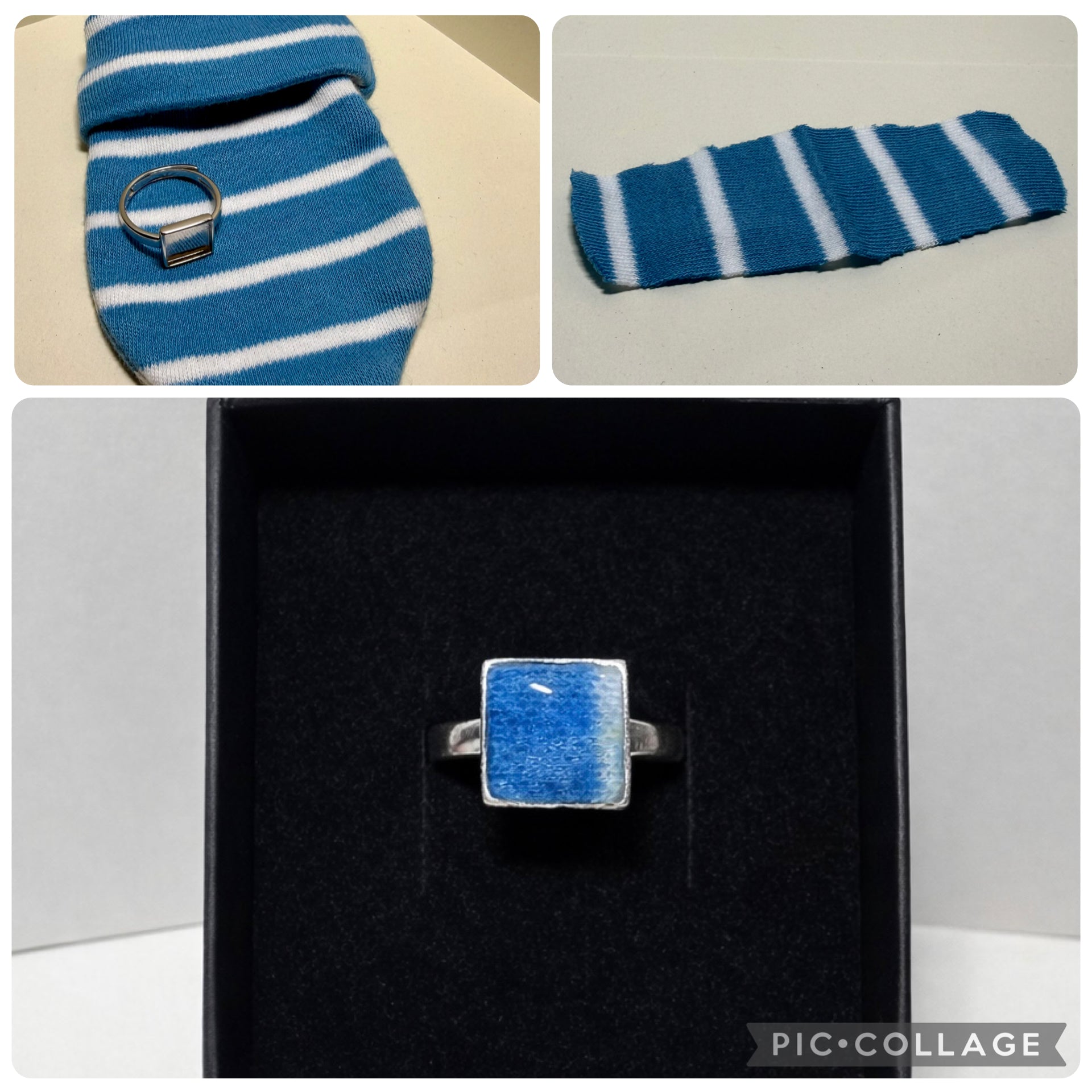 Square 925 Silver Ring