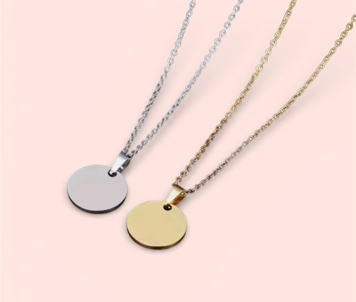 Round and Oval Necklace