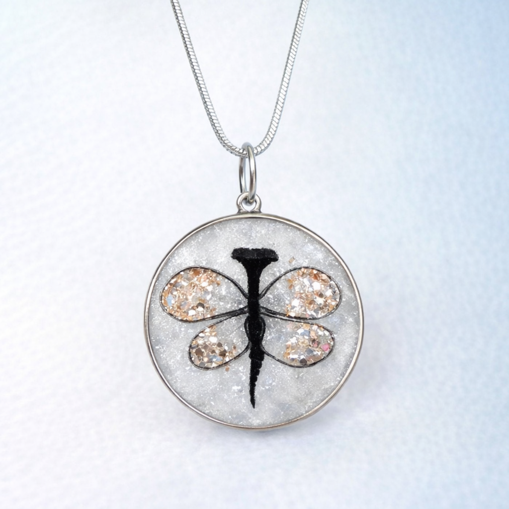 Round and Oval closed back pendant